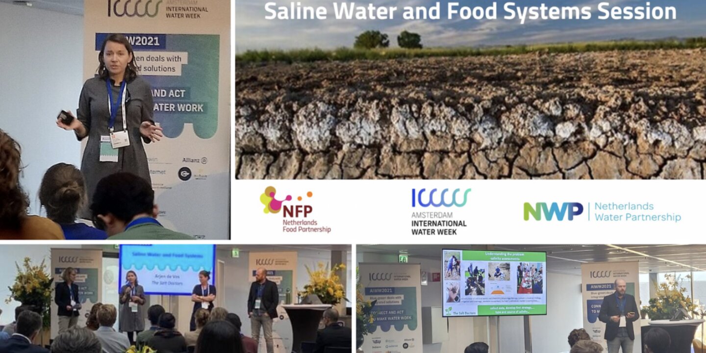 Saline water food systems session