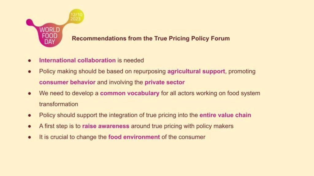 WFD 2023 TP Policy Forum Recommendations 2