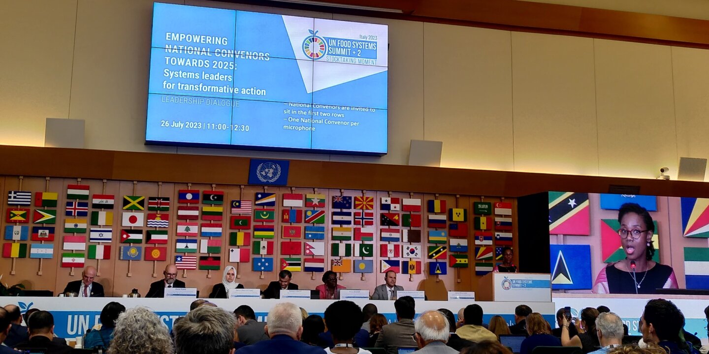 IMG 20230726 110959a Sylvia Lopez Ekra Deputy dir UN FS Hub