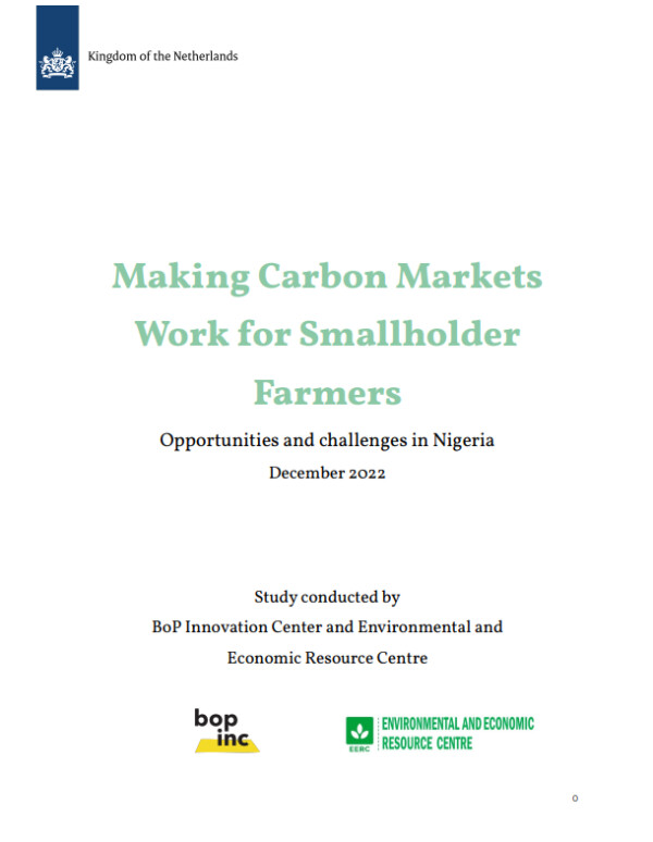 Making Carbon Credits Work for Smallholder Farmers