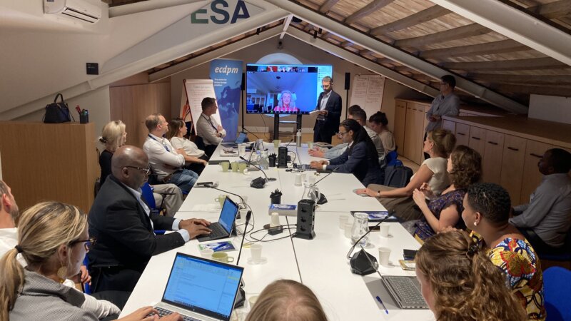 Outcomes: ECDPM-NFP informal roundtable discussion 20 October in Rome