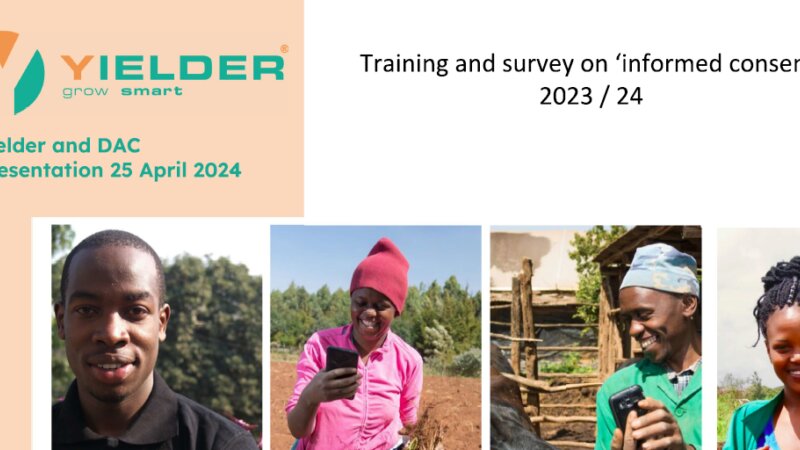 Refining Data Governance in AgTech: DAC's Journey Toward Informed Consent and Ethical Data Sharing