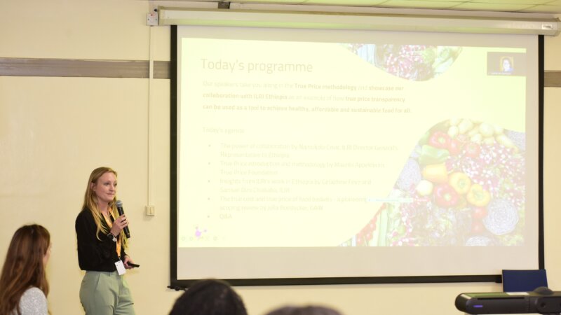 The Global Partnership for the True Price of Food joined the CGIAR science week!