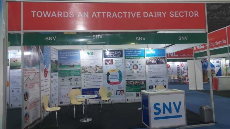 NEADAP and SNV BRIDGE at ALEC: showcasing dairy sector development