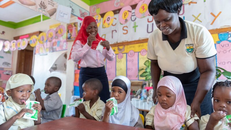 School milk in East Africa