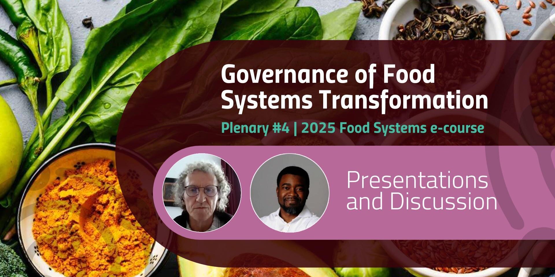 Governance of Food Systems Transformation:… | NFP Connects